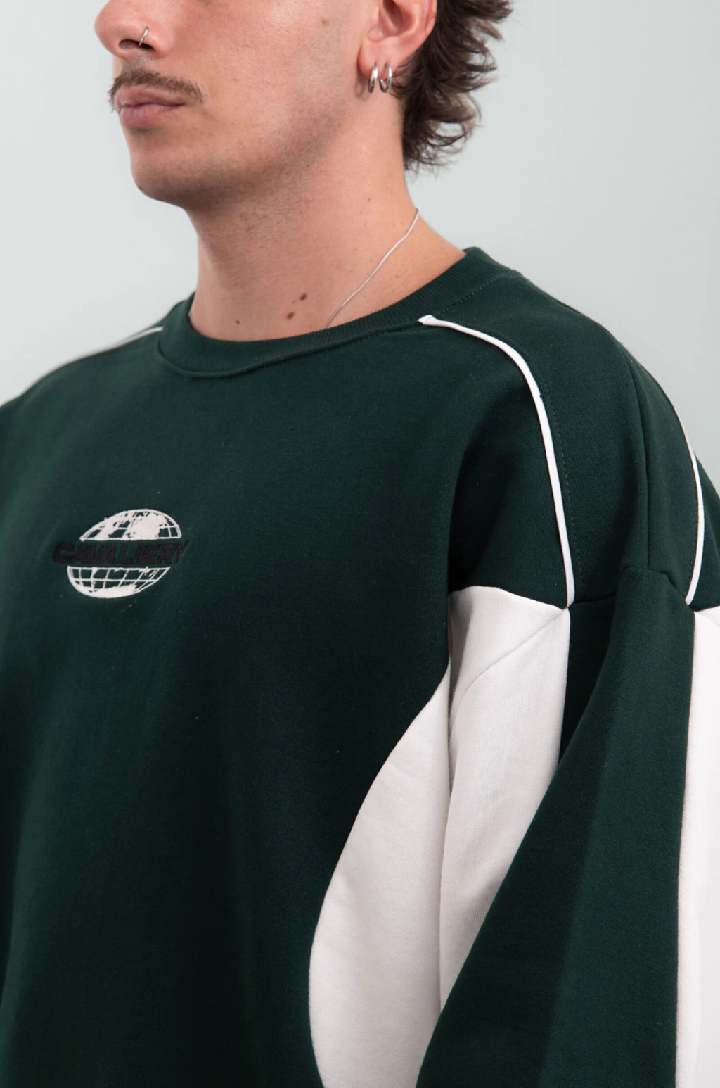 Buzo Racer Verde detalle